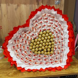 Букет подарунковий "Мега Серце"