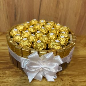 Бокс букет з цукерок "Золота пора"